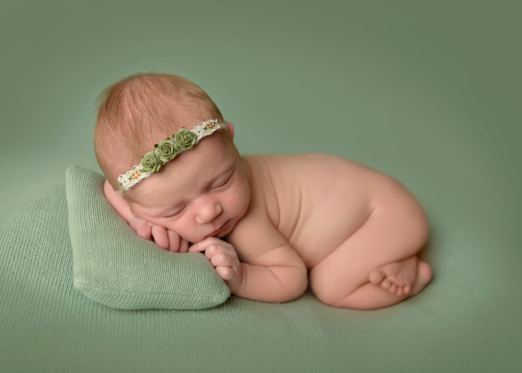 Newborn photography by Asheville newborn photographer, Lenka Hattaway.