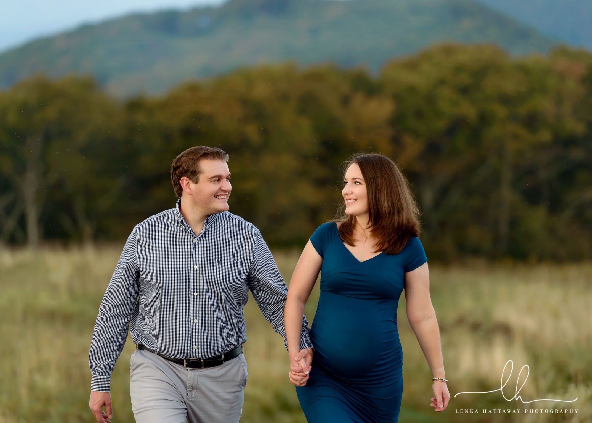 Maternity photography in the Blue Ridge Mountains.