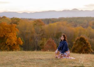 Senior photography at the Biltmore Estate in Asheville.