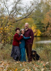 Fall photo by Asheville family photographer.