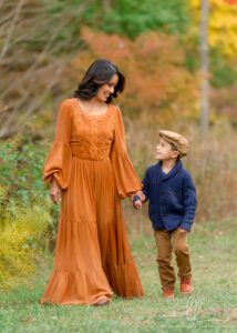 Photo of a woman and her son by Lenka Hattaway, Asheville family photographer.